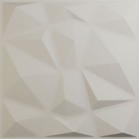 Ekena Millwork 19 5/8in. W x 19 5/8in. H Niobe EnduraWall Decorative 3D Wall Panel, Total 32.04 Sq. Ft., 12PK WP20X20NIGBW-CASE-12